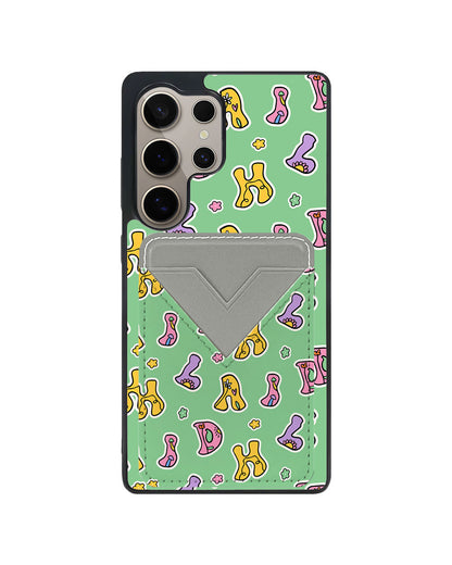 Android Avant Wallet Case - Playful Monogram 7.0