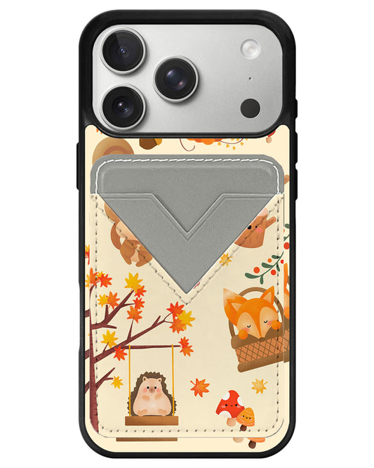 iPhone Avant Wallet Case - Autumn