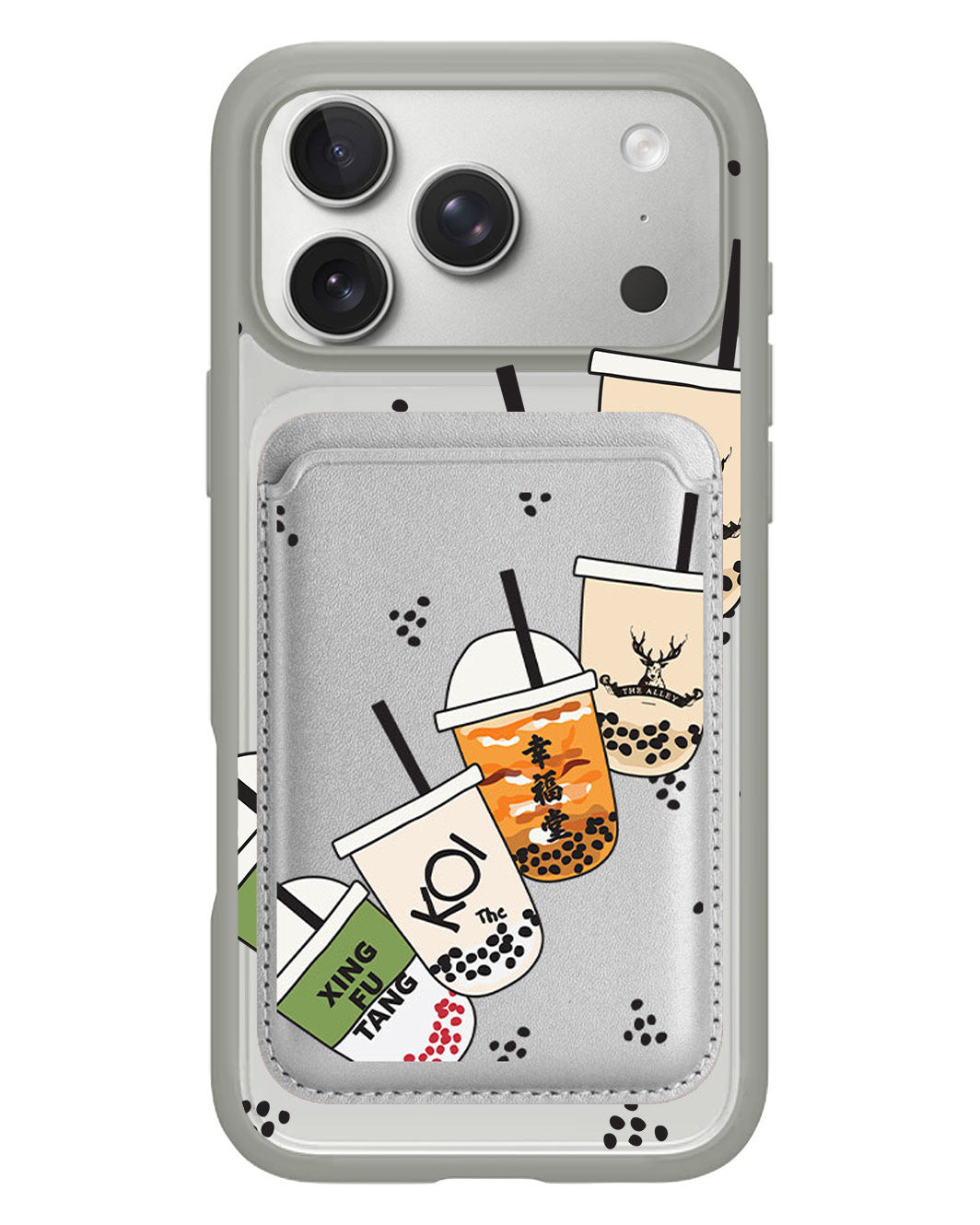 iPhone Magnetic Wallet Case - Boba 2