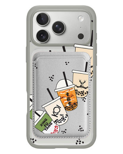 iPhone Magnetic Wallet Case - Boba 2