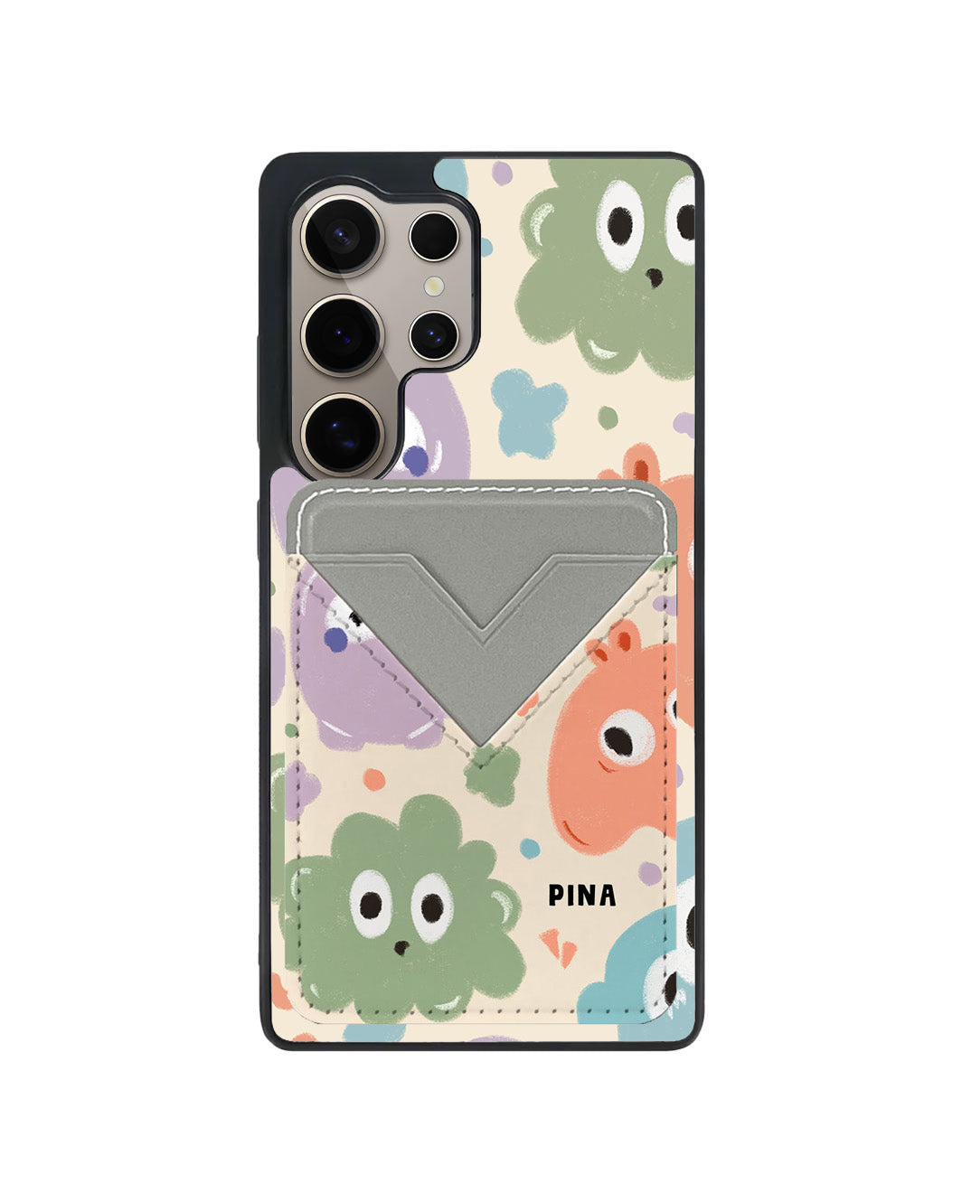 Android Avant Wallet Case - Cute Monster 2.0