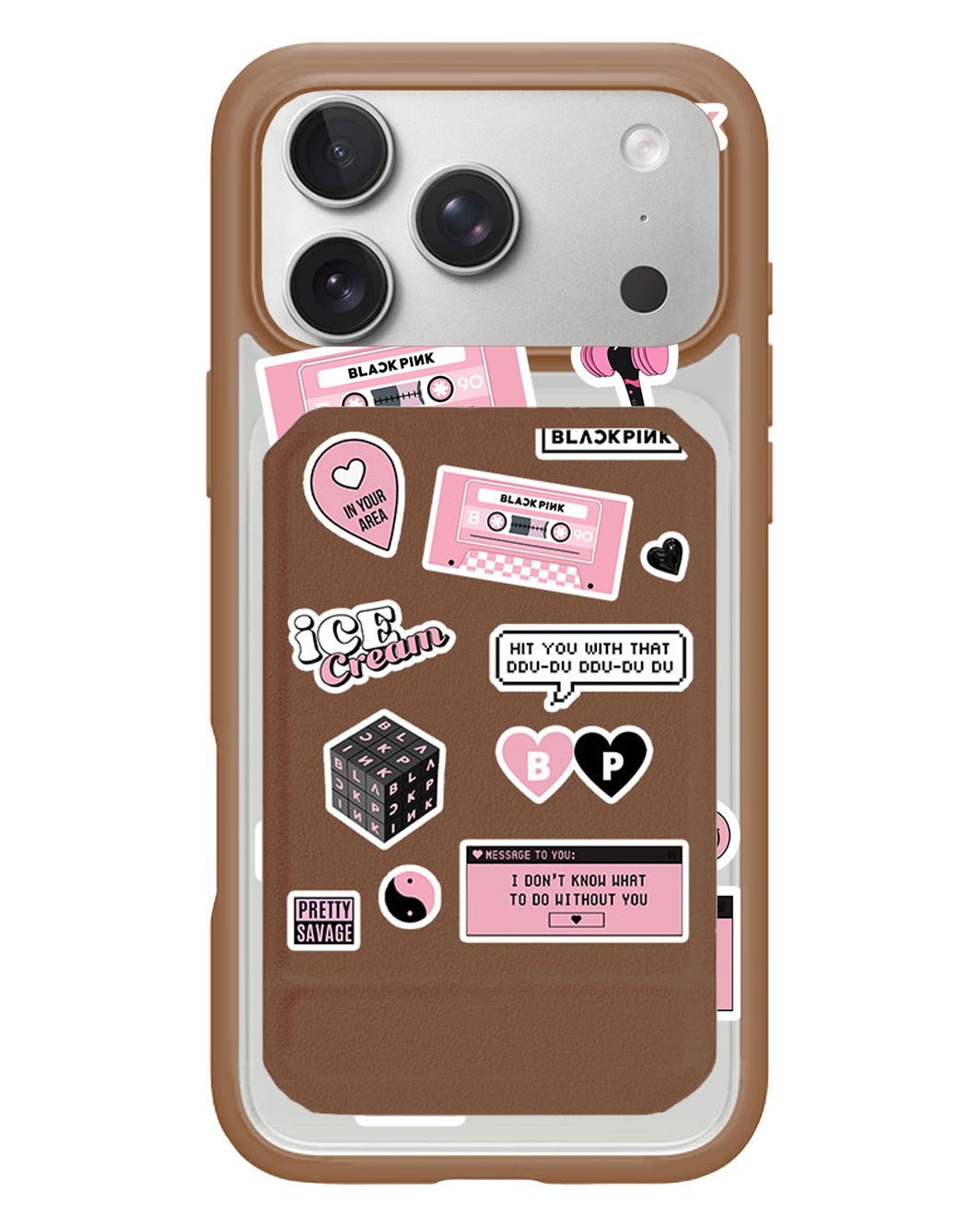 iPhone Magnetic Multifold Wallet - Blackpink Sticker Pack