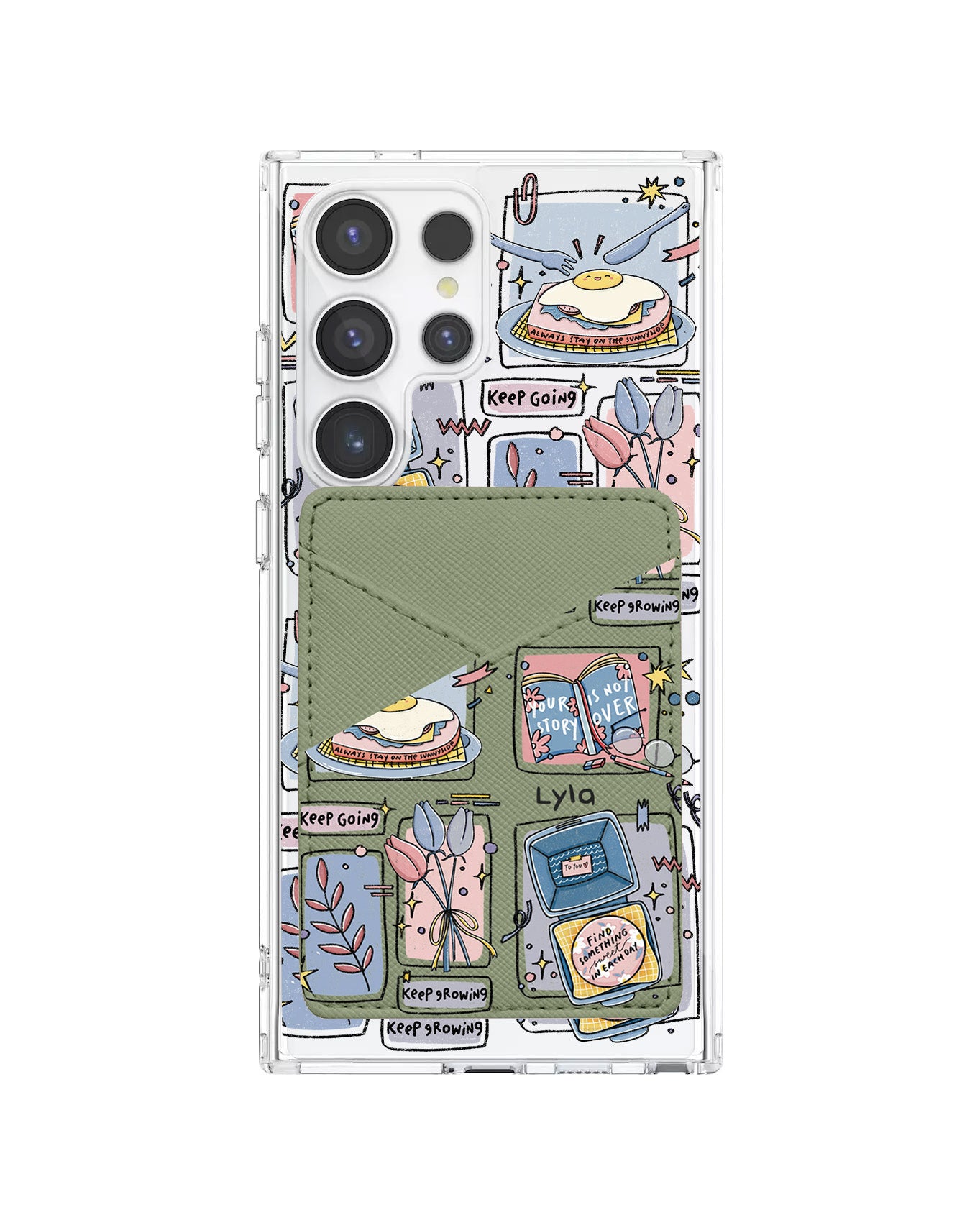 Android Phone Wallet Case - Grow (Sunnysidearteu)