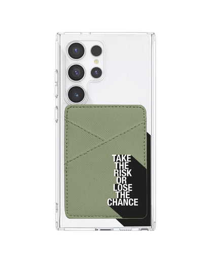 Android Phone Wallet Case - Take The Risk
