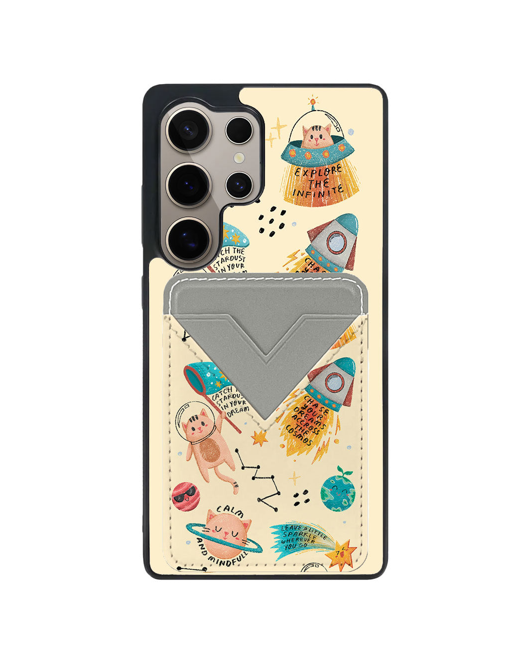 Android Avant Wallet Case - Spaceship