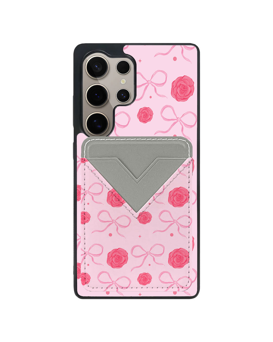 Android Avant Wallet Case - Coquette Rose