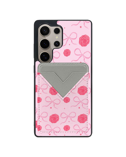 Android Avant Wallet Case - Coquette Rose