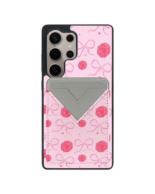 Android Avant Wallet Case - Coquette Rose