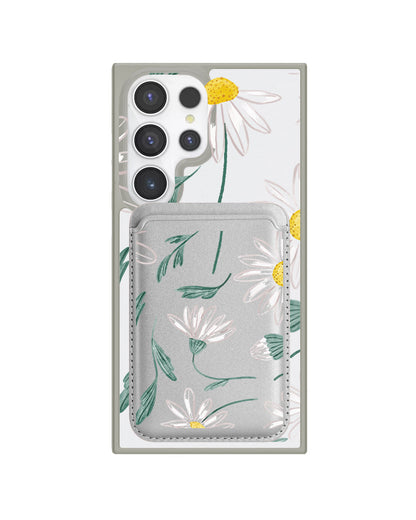 Android Magnetic Wallet Case - April Daisy