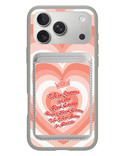 iPhone Magnetic Wallet Case - Red Velvet Luv