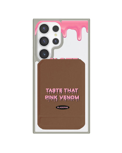 Android Magnetic Multifold Wallet - Pink Venom