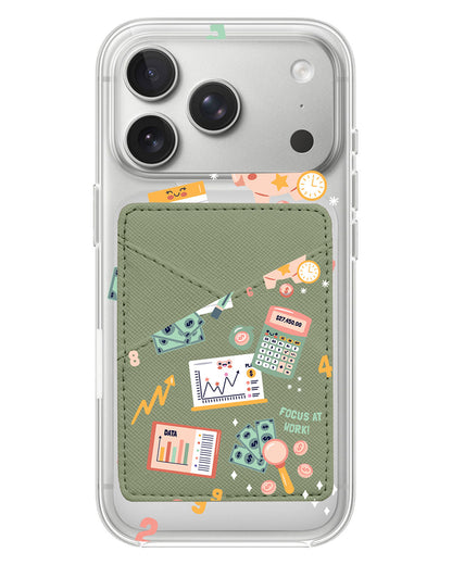 iPhone Phone Wallet Case - Finance