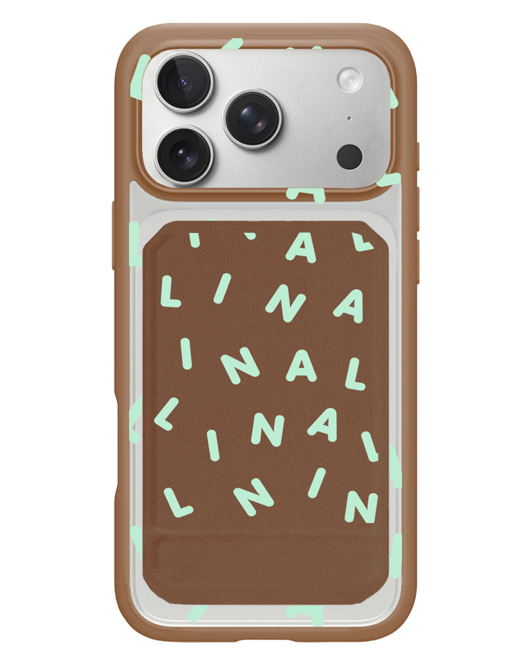 iPhone Magnetic Multifold Wallet - Monogram 2.0 Tosca
