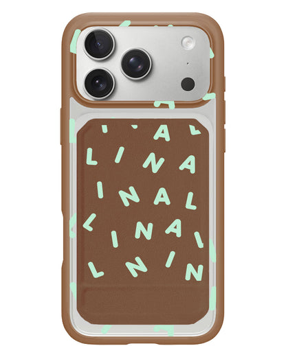 iPhone Magnetic Multifold Wallet - Monogram 2.0 Tosca