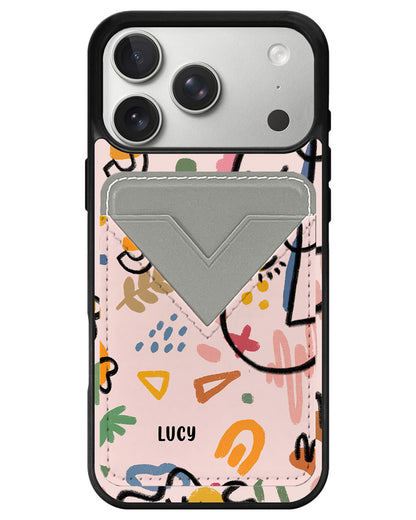 iPhone Avant Wallet Case - Abstract 5
