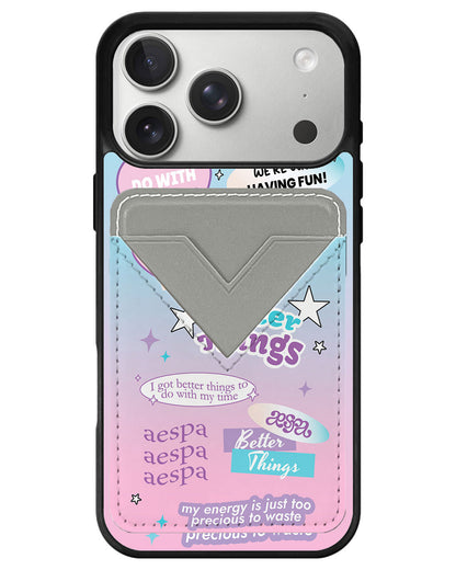iPhone Avant Wallet Case - Aespa Better Things