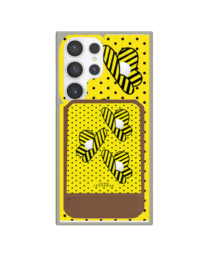 Android Magnetic Multifold Wallet - Honey