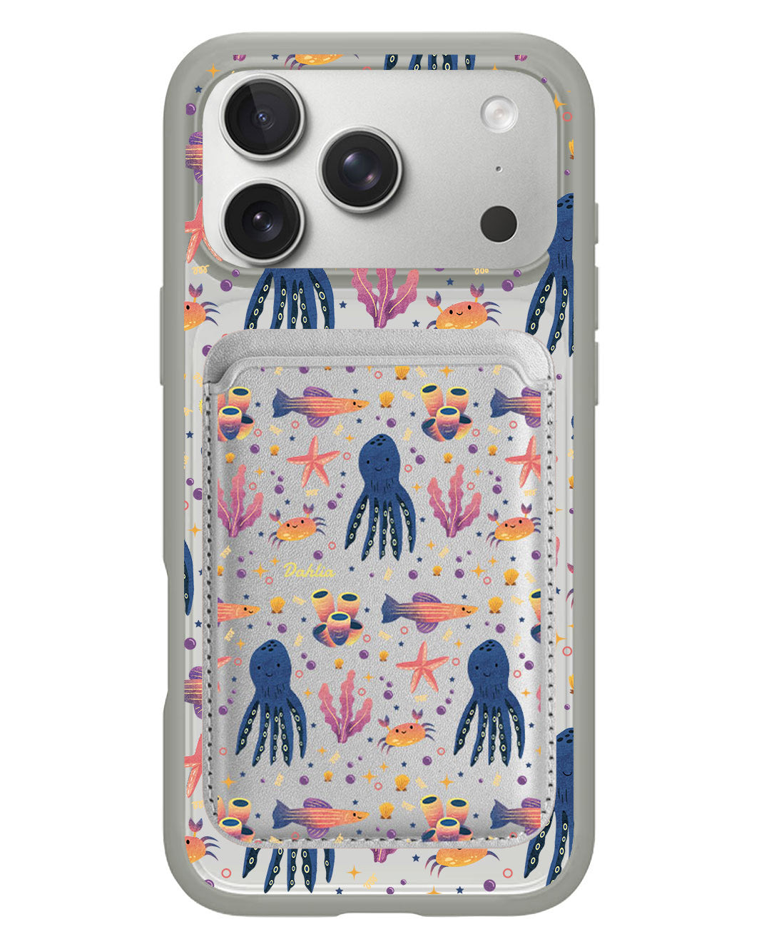 iPhone Magnetic Wallet Case - Underwater Dreams 1.0