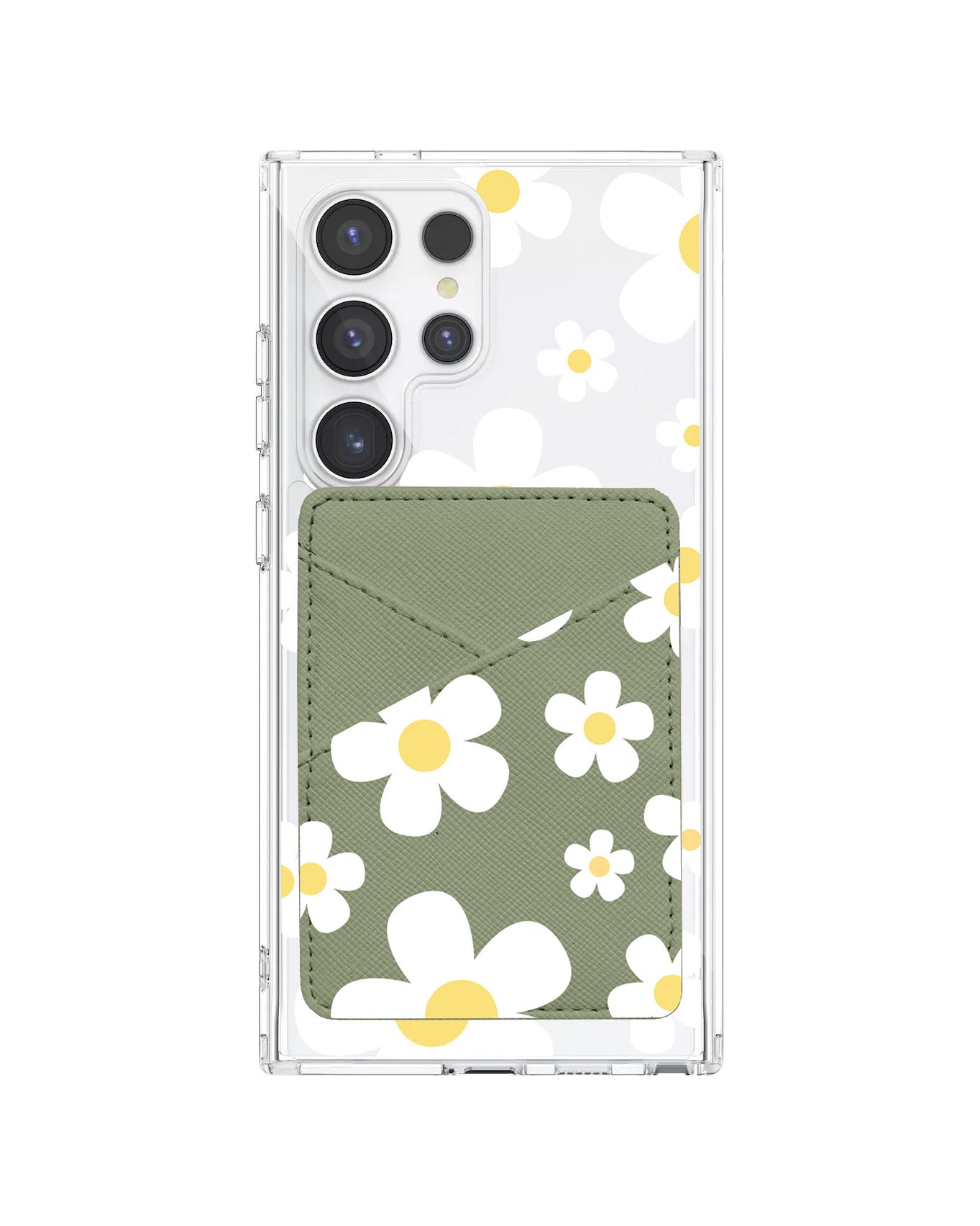 Android Phone Wallet Case - Daisy 3.0