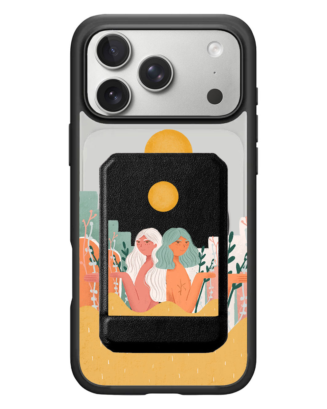 iPhone Magnetic Multifold Wallet - We're Beautiful