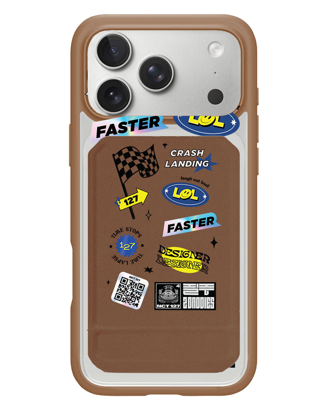 iPhone Magnetic Multifold Wallet - NCT127 Sticker Pack