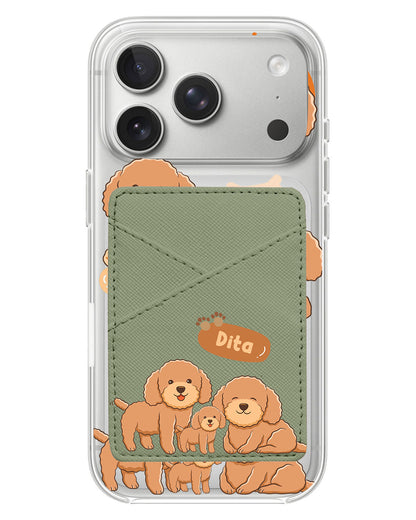 iPhone Phone Wallet Case - Poodle Squad 4.0