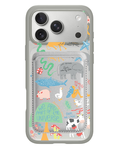 iPhone Magnetic Wallet Case - Equality