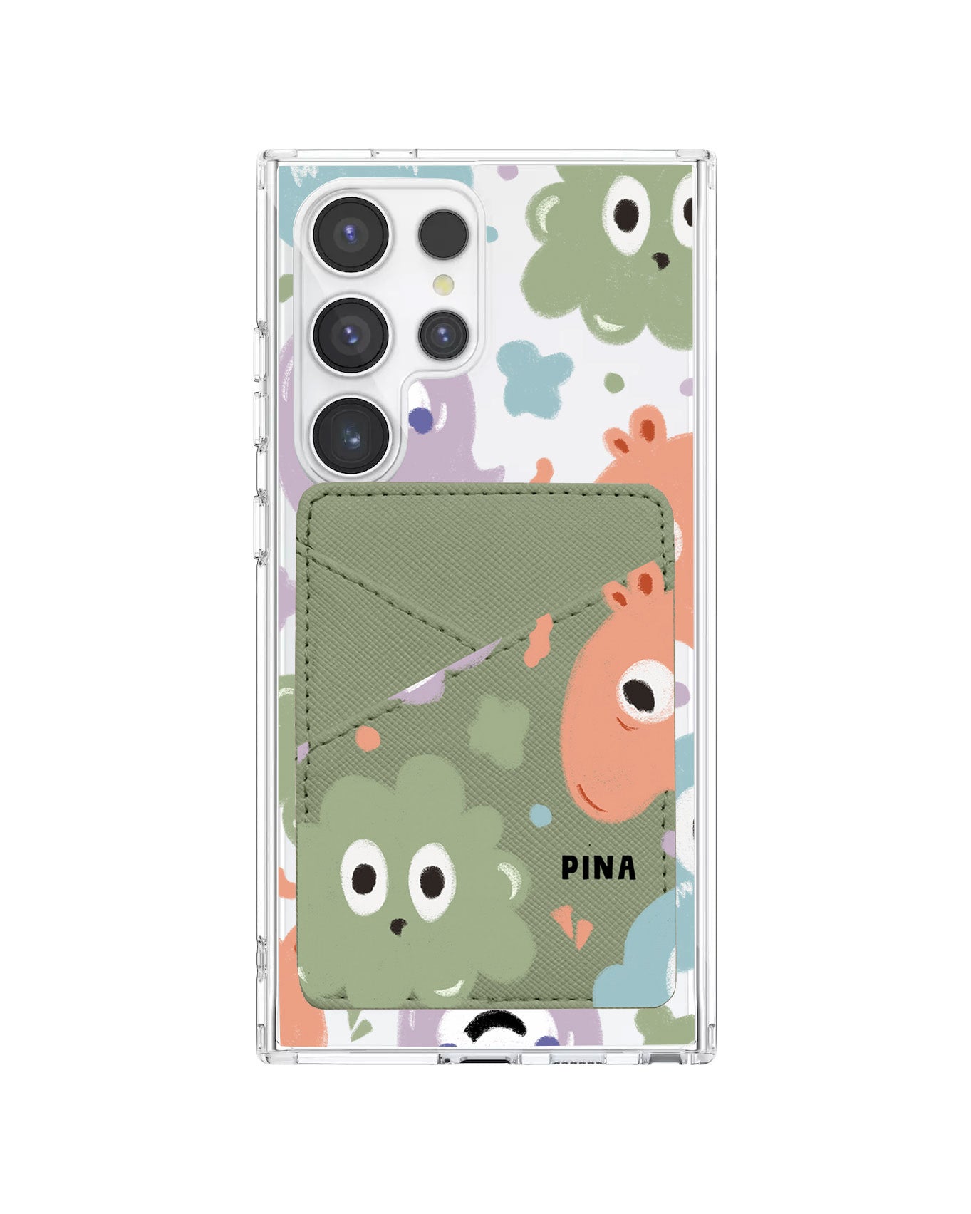 Android Phone Wallet Case - Cute Monster 2