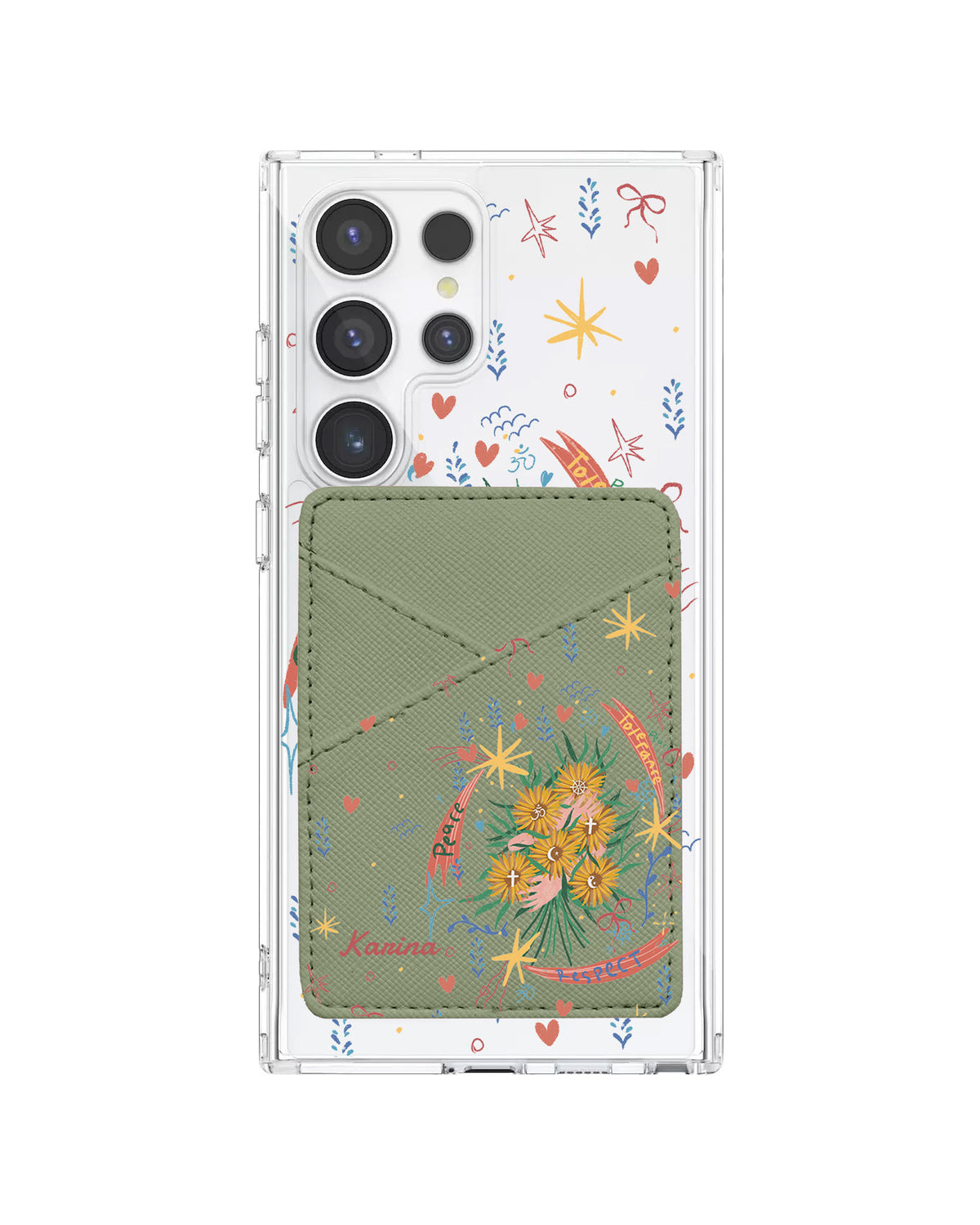 Android Phone Wallet Case - Peace