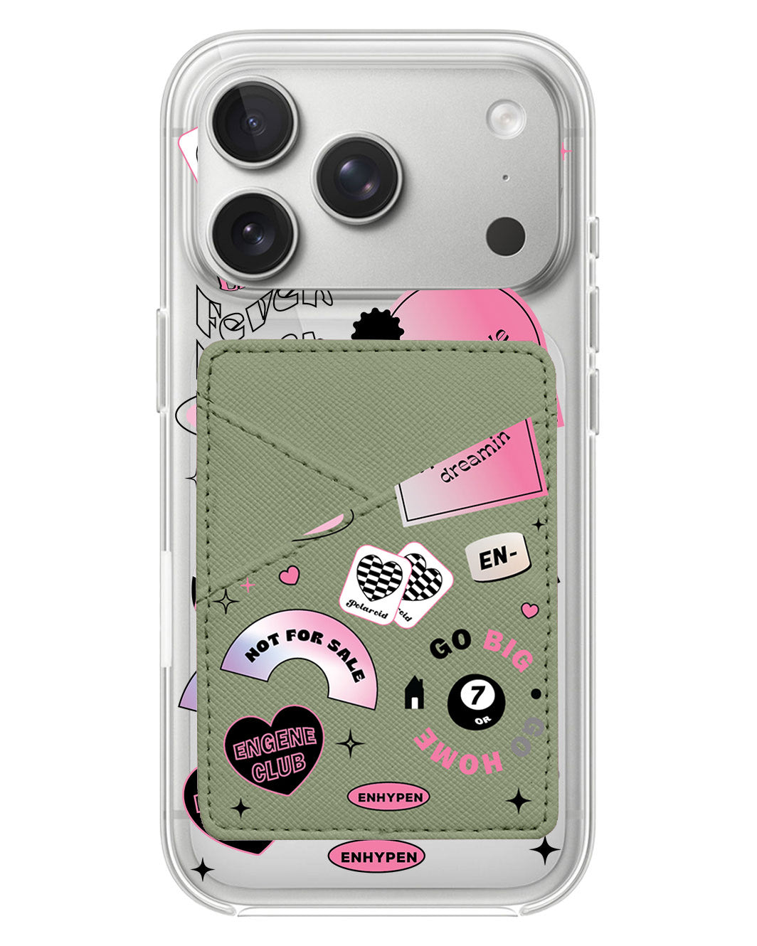 iPhone Phone Wallet Case - Enhypen Sticker Pack