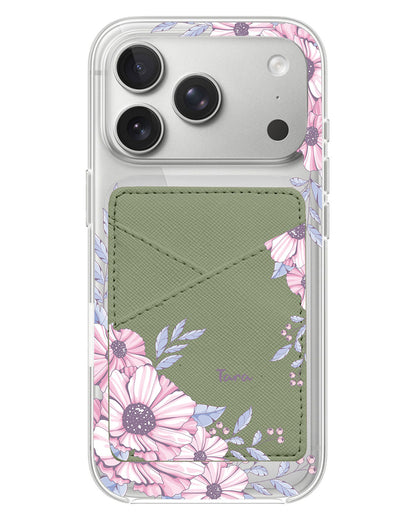 iPhone Phone Wallet Case - Pink Blossom