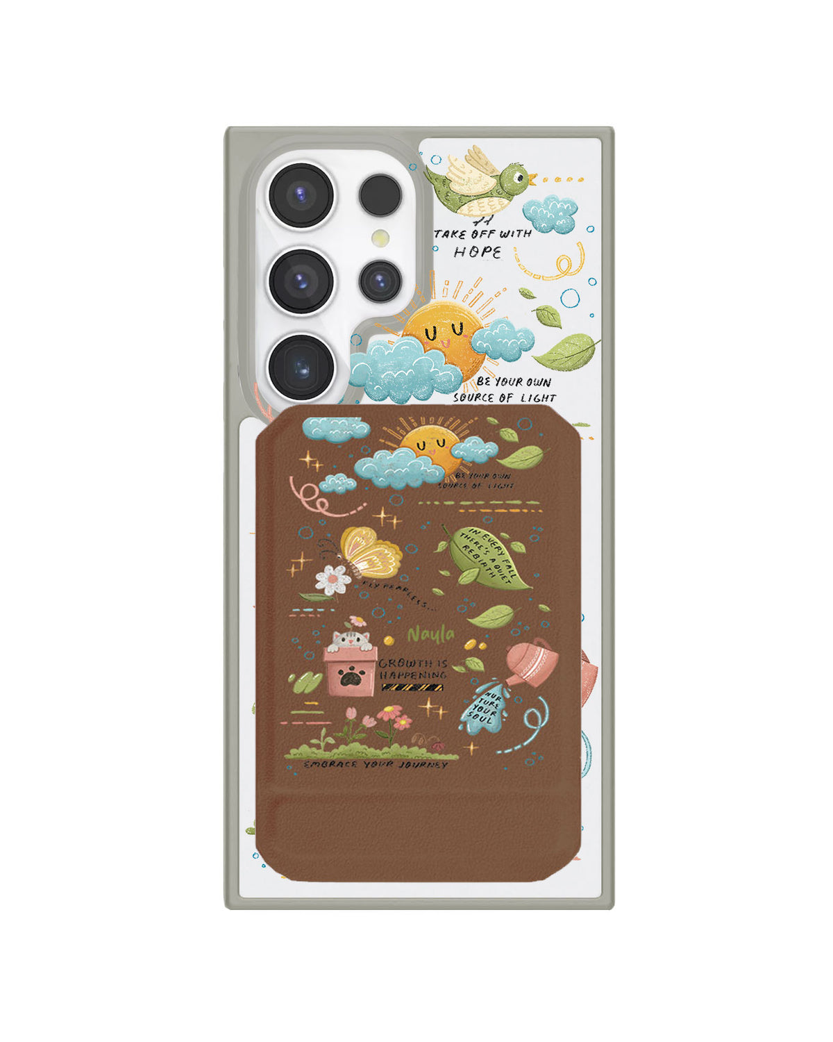 Android Magnetic Multifold Wallet - Growth