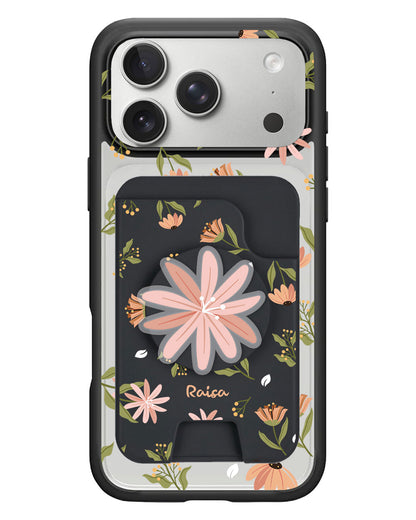 iPhone Magpop Wallet - Cosmos Flower