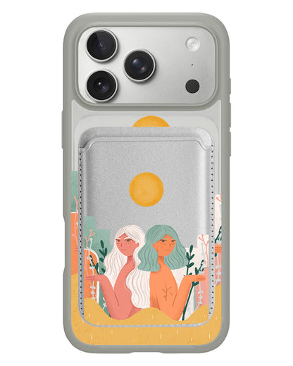 iPhone Magnetic Wallet Case - We're Beautiful