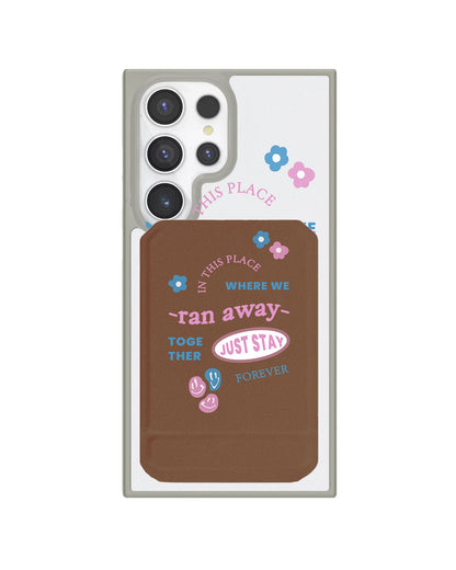 Android Magnetic Multifold Wallet - TXT Song Lyric