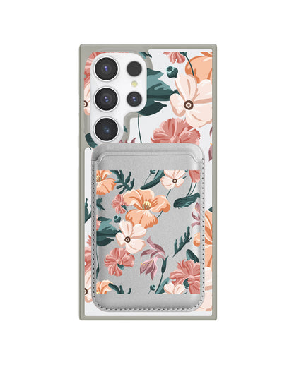 Android Magnetic Wallet Case - Botanical Garden 1.0