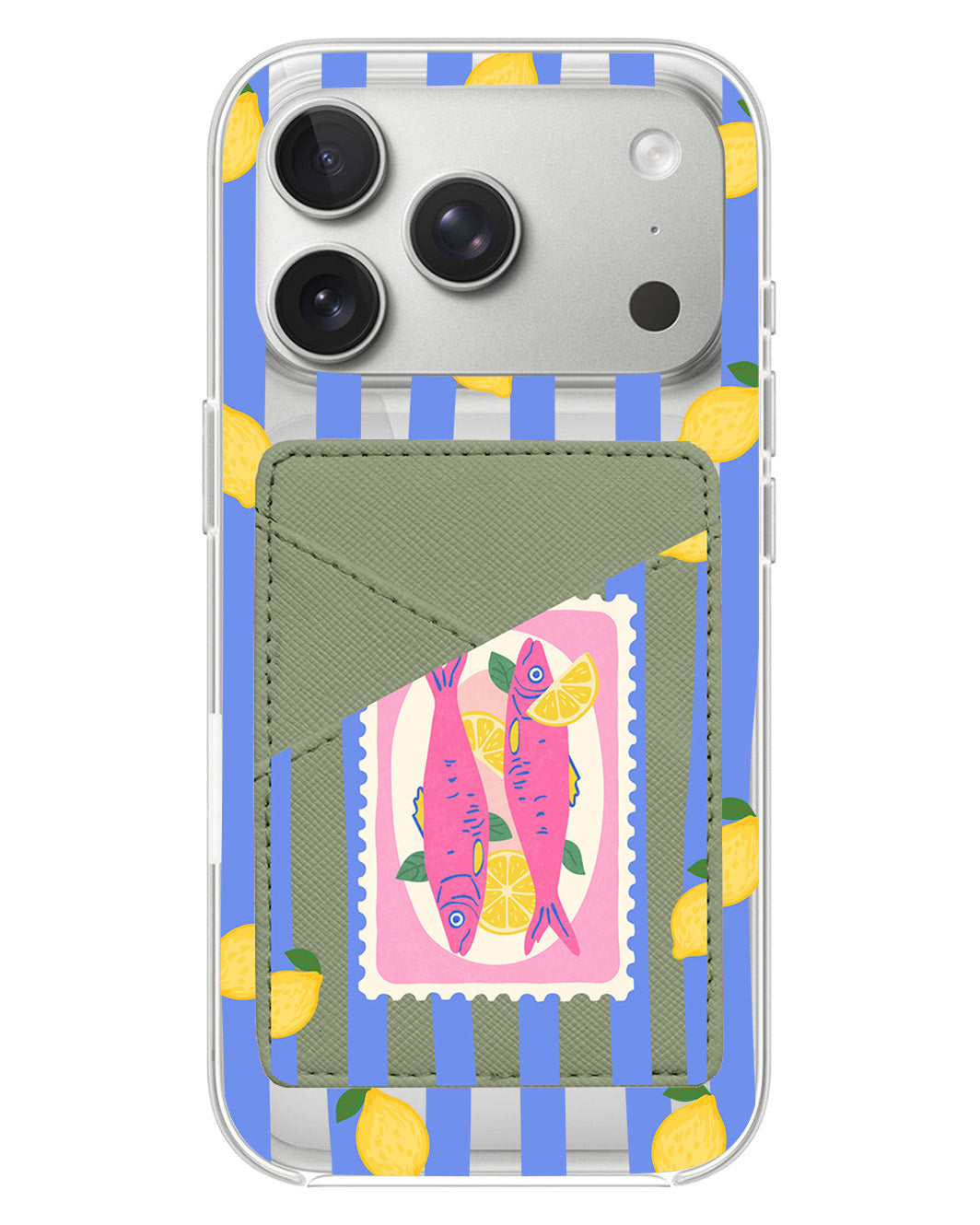 iPhone Phone Wallet Case - Sardines 2.0