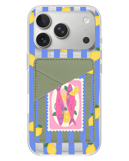 iPhone Phone Wallet Case - Sardines 2.0