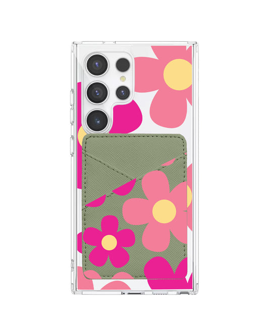 Android Phone Wallet Case - Daisy Delight