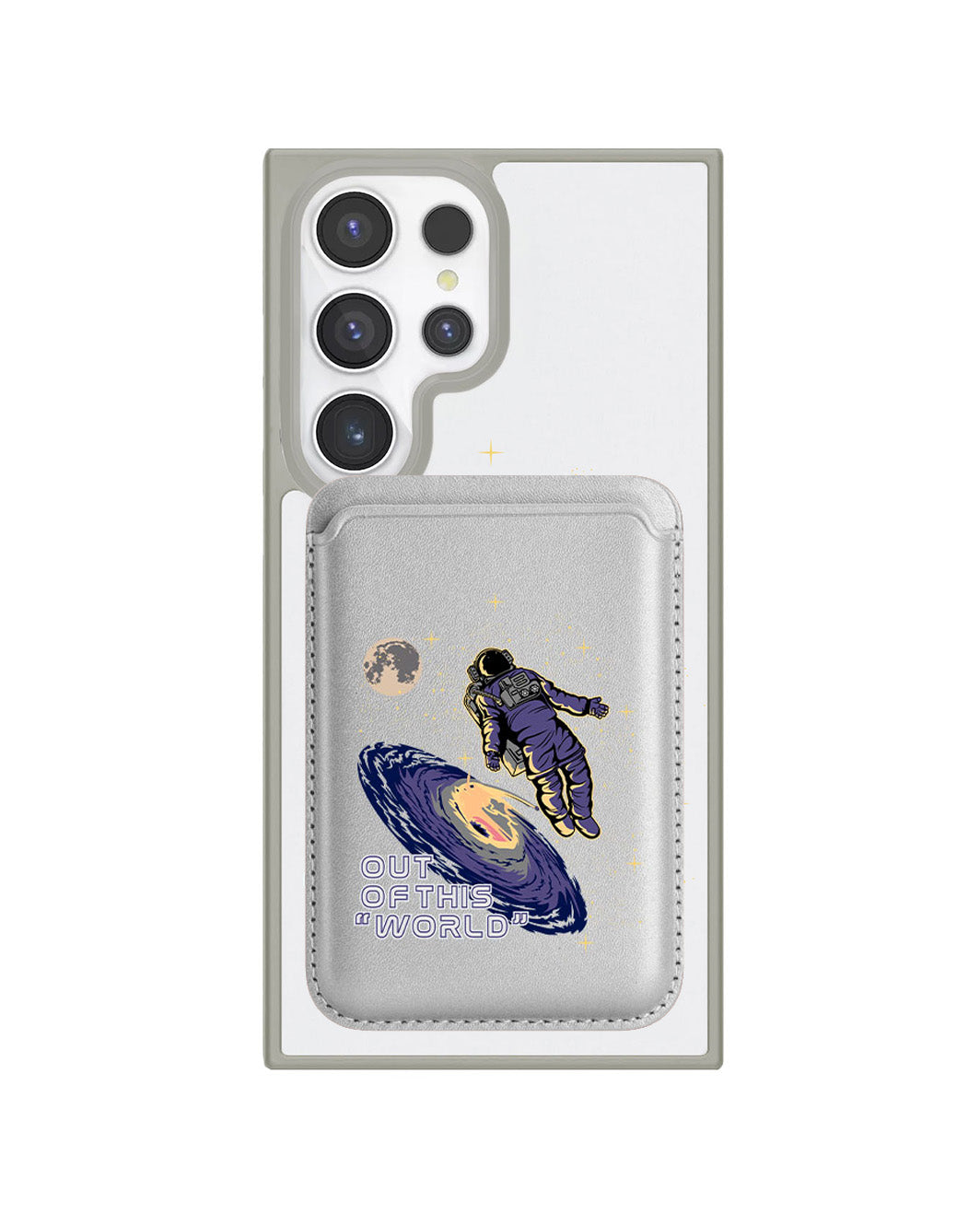 Android Magnetic Wallet Case - Out Of This World