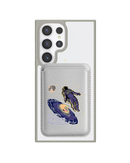Android Magnetic Wallet Case - Out Of This World