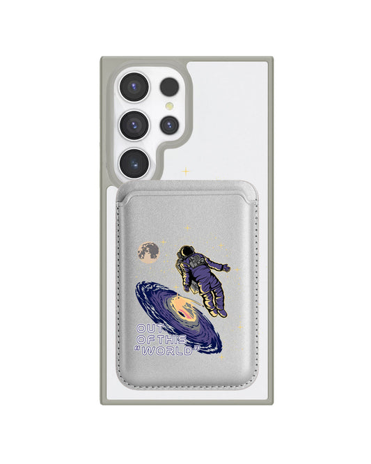 Android Magnetic Wallet Case - Out Of This World