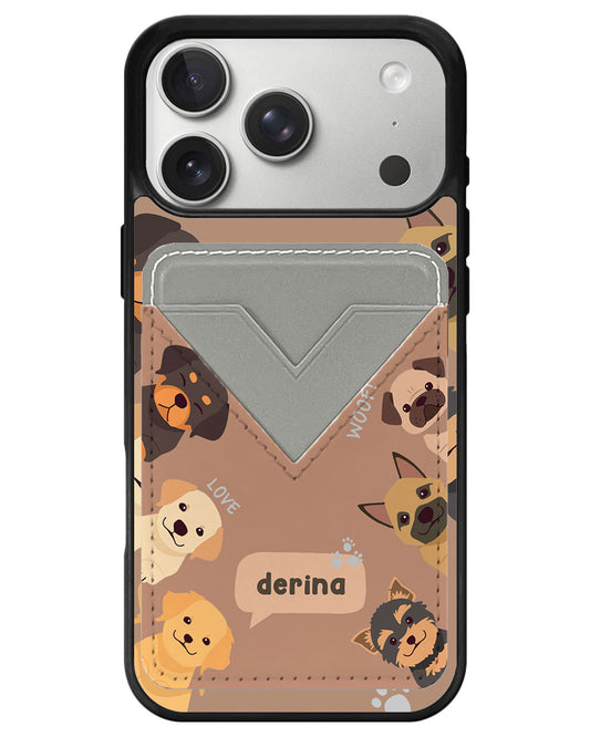 iPhone Avant Wallet Case - Ruff Family 1.0