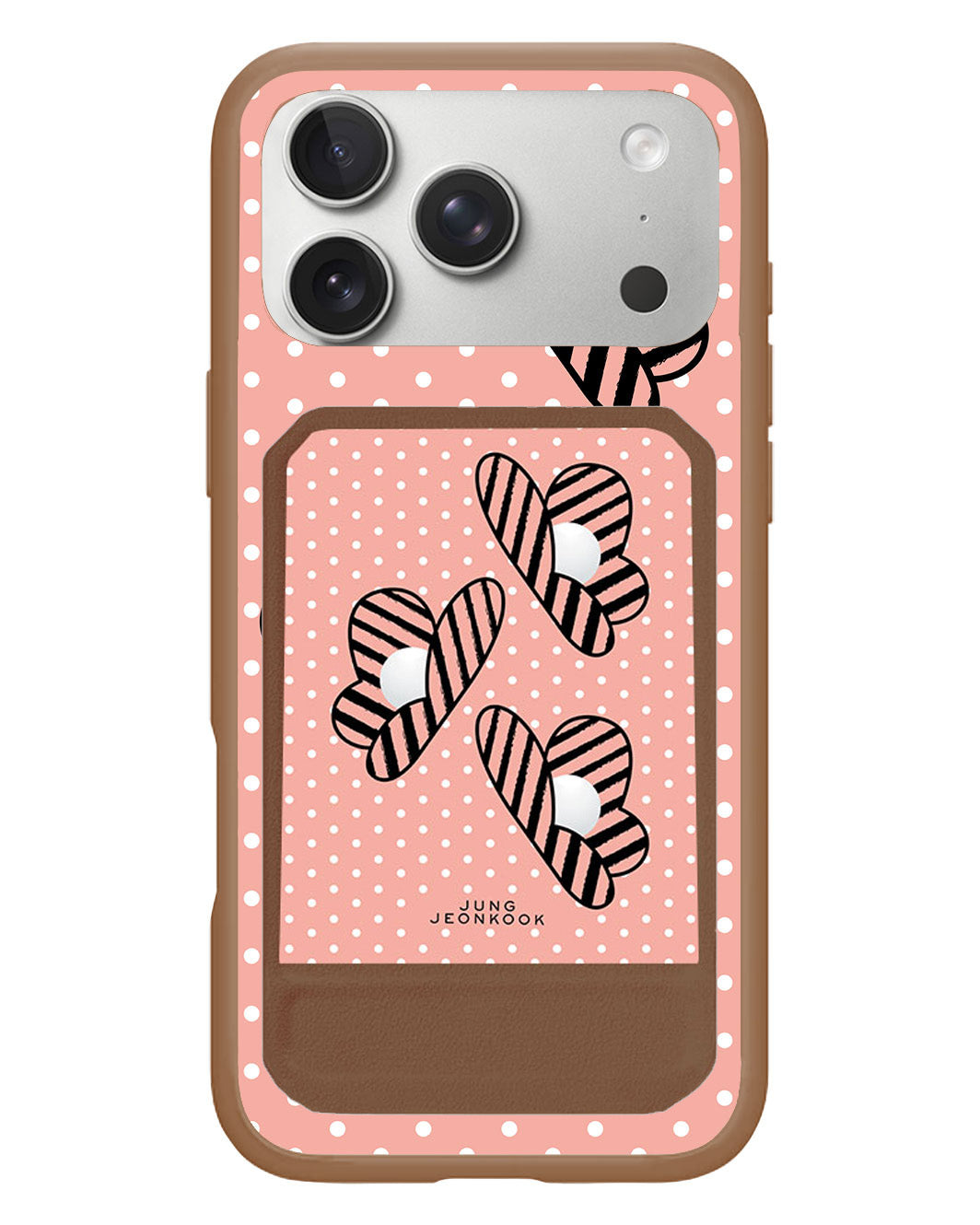 iPhone Magnetic Multifold Wallet - Pink Honey