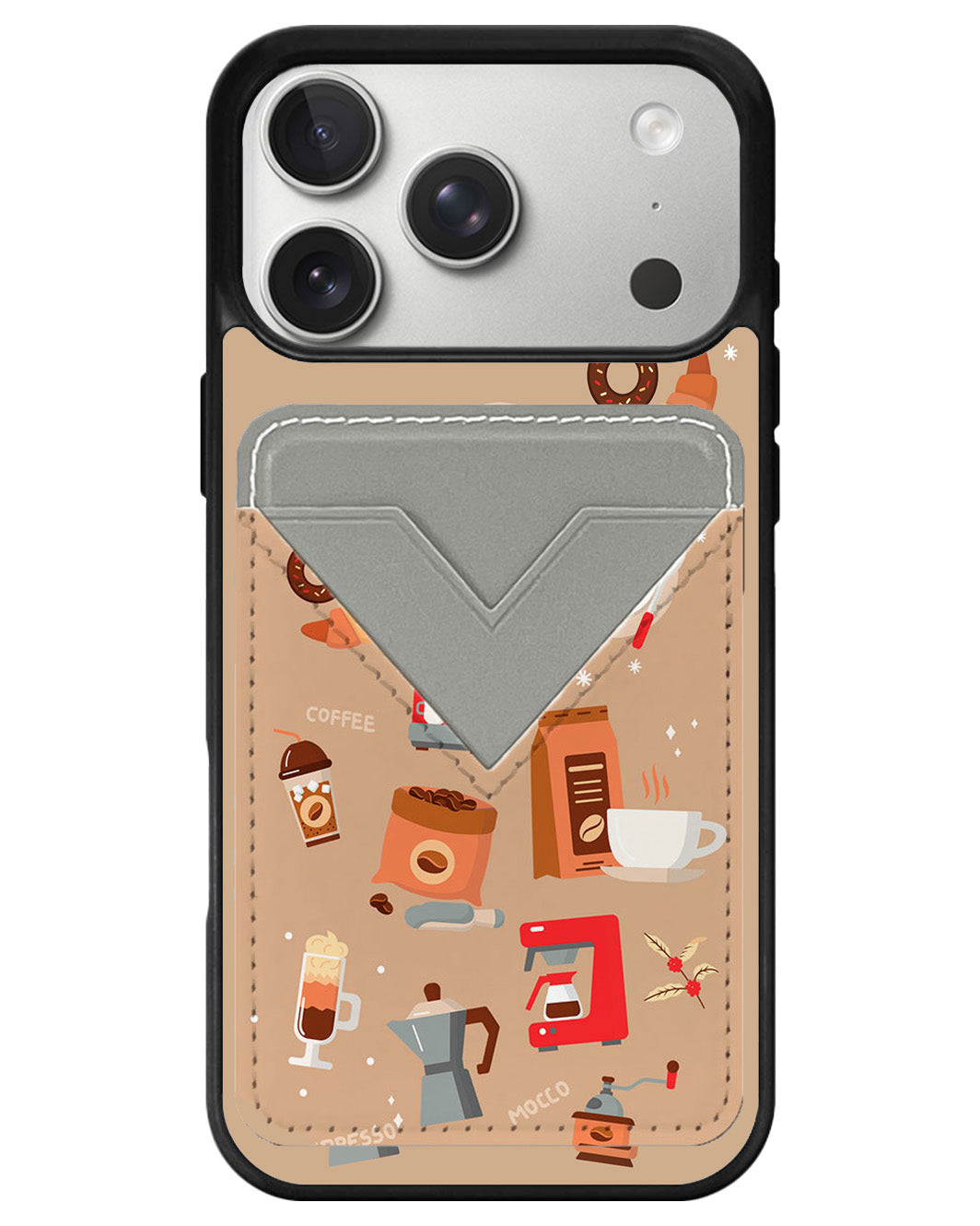 iPhone Avant Wallet Case - Barista
