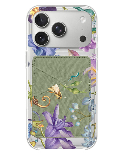 iPhone Phone Wallet Case - Violetta