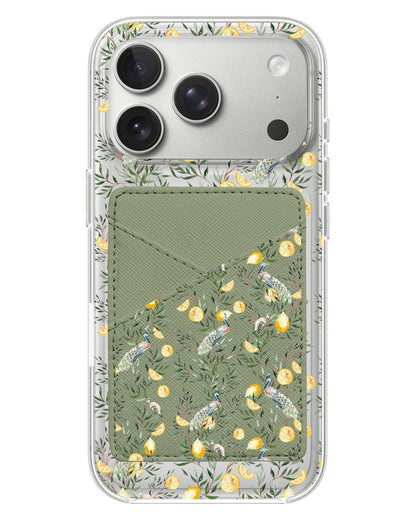 iPhone Phone Wallet Case - Limone
