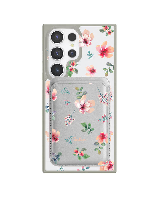 Android Magnetic Wallet Case - Botanical Garden 5.0