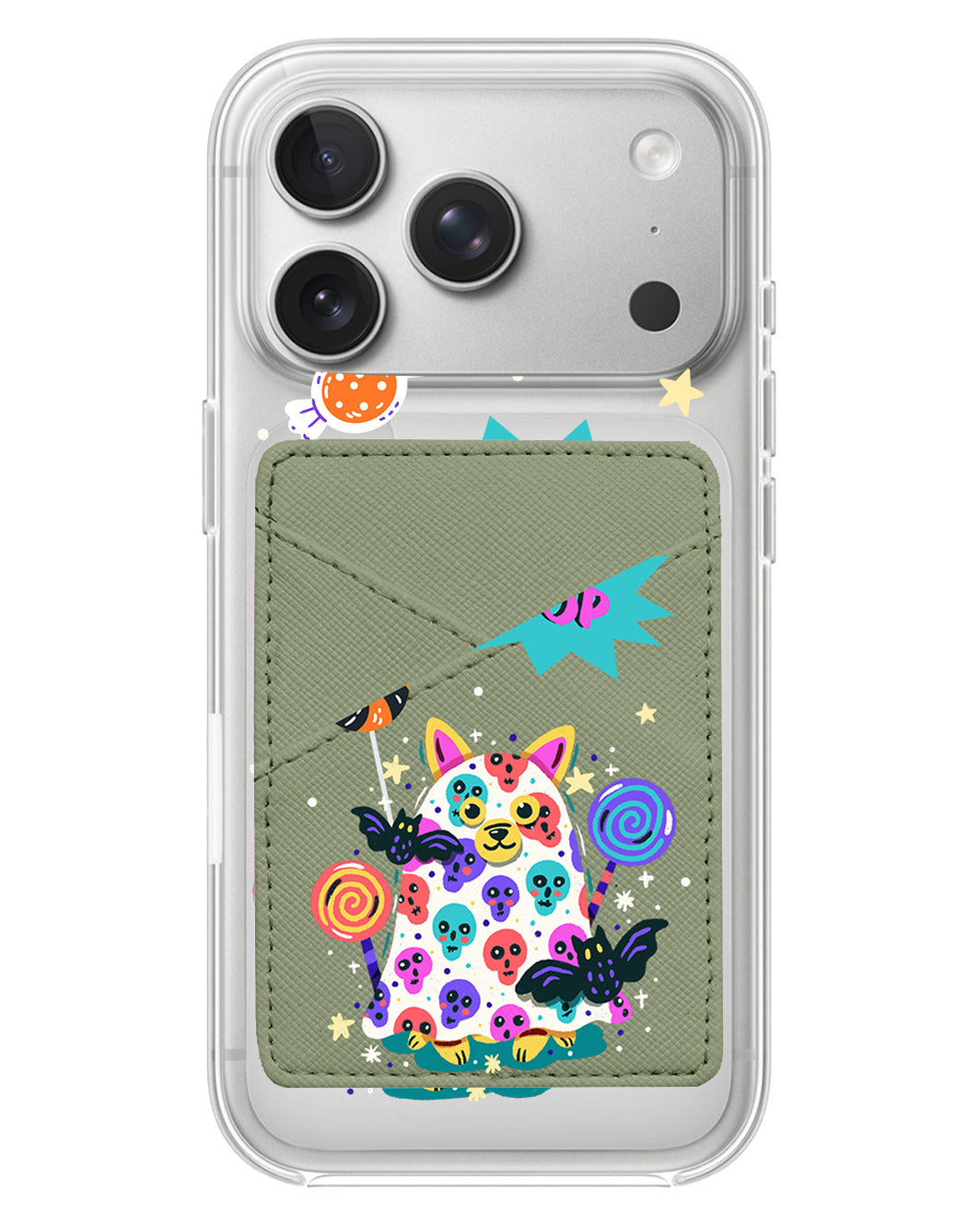 iPhone Phone Wallet Case - Puppy Monster