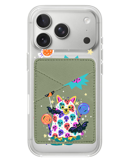 iPhone Phone Wallet Case - Puppy Monster